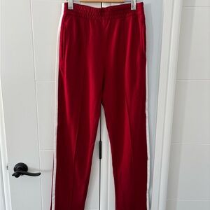 Rag & Bone Red Sweatpants with Relaxed Fit